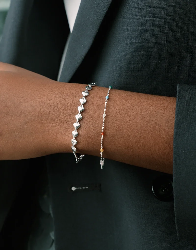 Santa Monica Bracelet Silver - Syster P - Snabb leverans & Gratis paketinslagning - Nordic Spectra