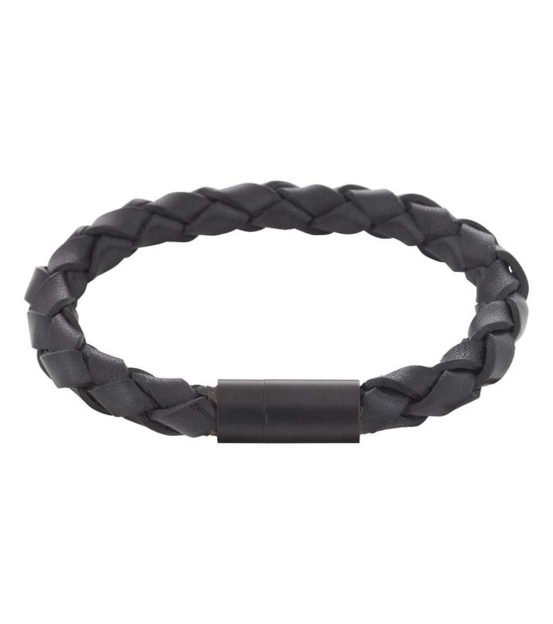 John Bracelet Leather Black - Edblad - Snabb frakt & paketinslagning - Nordicspectra.se