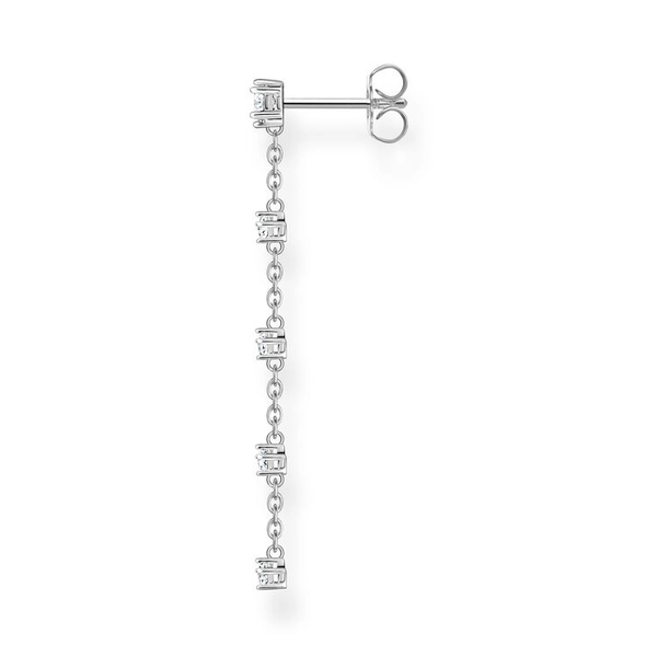 Einzel Ohrstecker Vintage Weiße Steine von Thomas Sabo, Schneller Versand - Nordicspectra.de