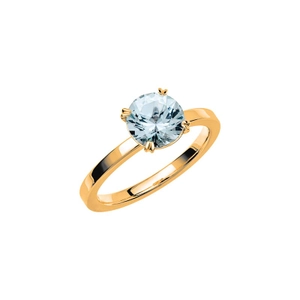 Fairytale 3 Aquamarine Gold - Wedding & engagement rings - Schalins - Scandinavian design - Nordic Spectra