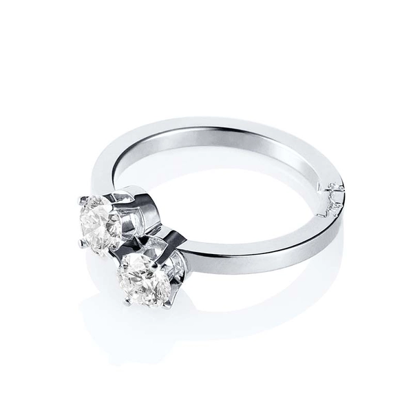 Twin Star Ring White Gold - Efva Attling ringar - Snabb frakt & paketinslagning - Nordicspectra.se