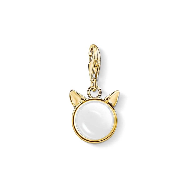 Kattöron Guld Berlock - Thomas Sabo berlock - Snabb frakt & paketinslagning - Nordicspectra.se