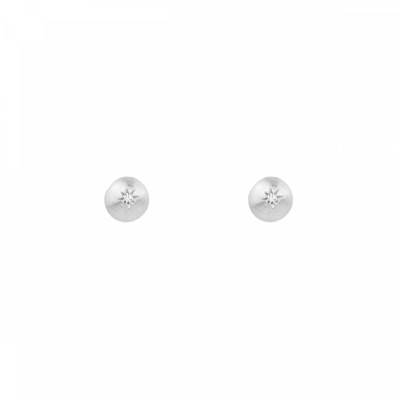 Sparkling Globe Earrings Silver - Emma Israelsson - Suuri valikoima & ilmainen lahjapaketointi - Nordicspectra.fi