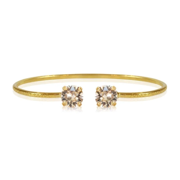 Classic Petite Bracelet Gold Silk - Caroline Svedbom - Nopea toimitus ja lahjapakkaus - Nordic Spectra