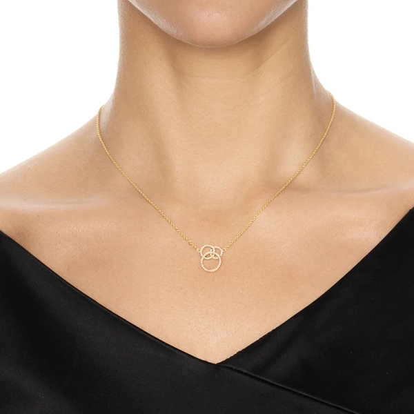 Bubbles & Stars Necklace Gold - Efva Attling - Sveriges största återförsäljare - Nordic Spectra