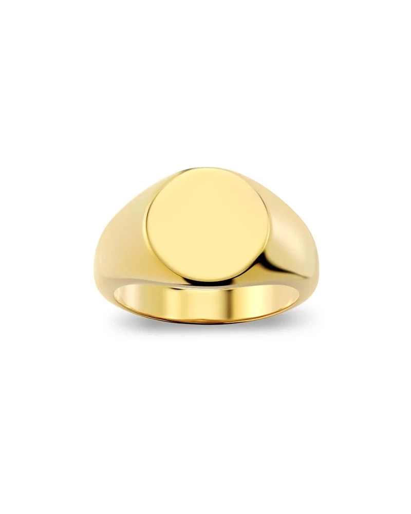 Kim Signet Ring Gold - Edblad - Snabb frakt & paketinslagning - Nordic Spectra