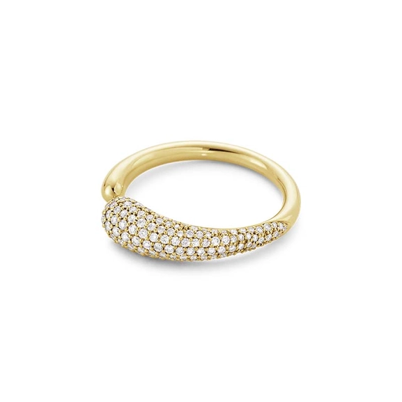 Mercy Sormus Kulta & Timantti - Georg Jensen - Suuri valikoima & ilmainen lahjapaketointi - Nordicspectra.fi