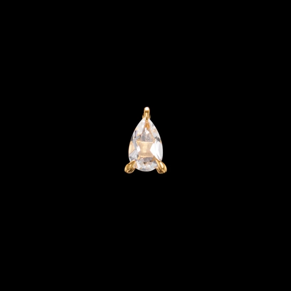 Haze Drop Ohrstecker Gold