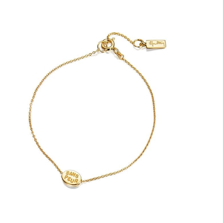 Mini Me Sans Peur Bracelet Gold - Efva Attling armband - Snabb frakt & paketinslagning - Nordicspectra.se