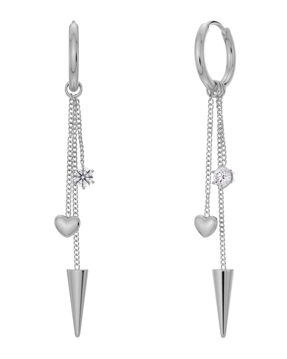 Edblad - Peak Hoops Multi Heart Steel