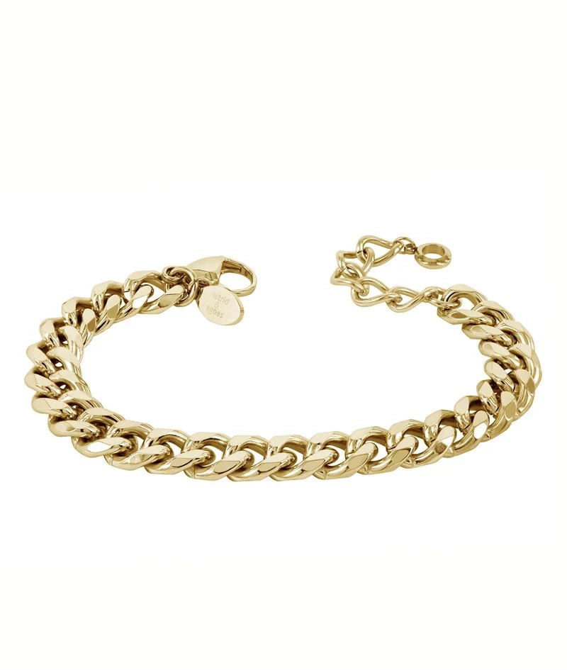 ALEXA Armband 9 mm Guld - Astrid & Agnes - Nordic Spectra