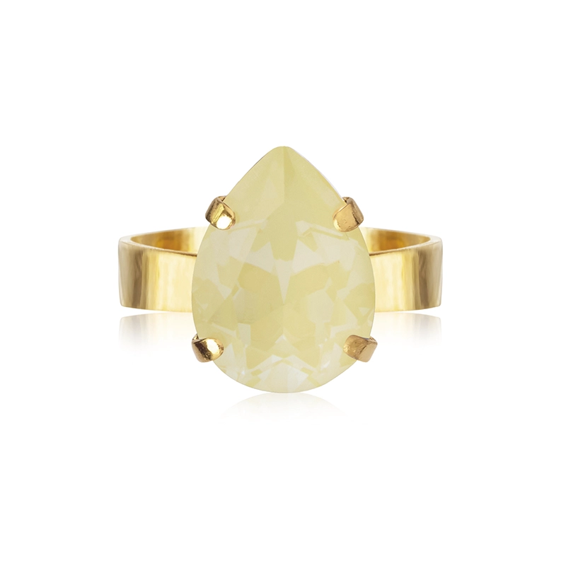 Caroline Svedbom - Mini Drop Ring Gold Soft Yellow