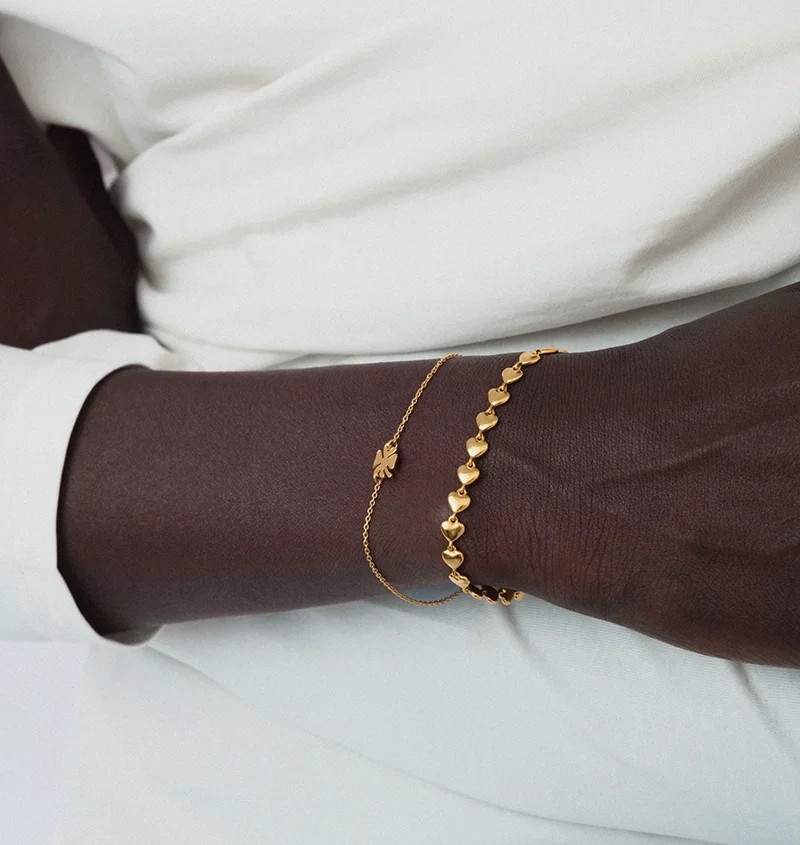Bring Me Luck Bracelet Gold - Syster P - Snabb leverans & Gratis paketinslagning - Nordic Spectra