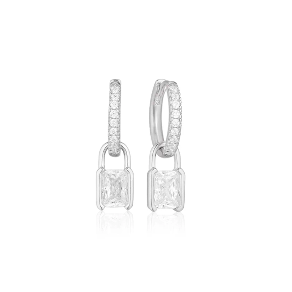 Roccanova Örhängen i silver med gnistrande Cubic Zirconia-stenar från Sif Jakobs