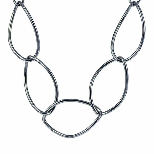 MILLA Big Halsband Stål - Astrid & Agnes - Snabb frakt & paketinslagning - Nordicspectra.se