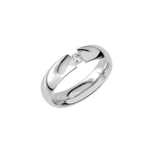 SR2013 White Gold - Wedding & engagement rings - Schalins - Scandinavian design - Nordic Spectra