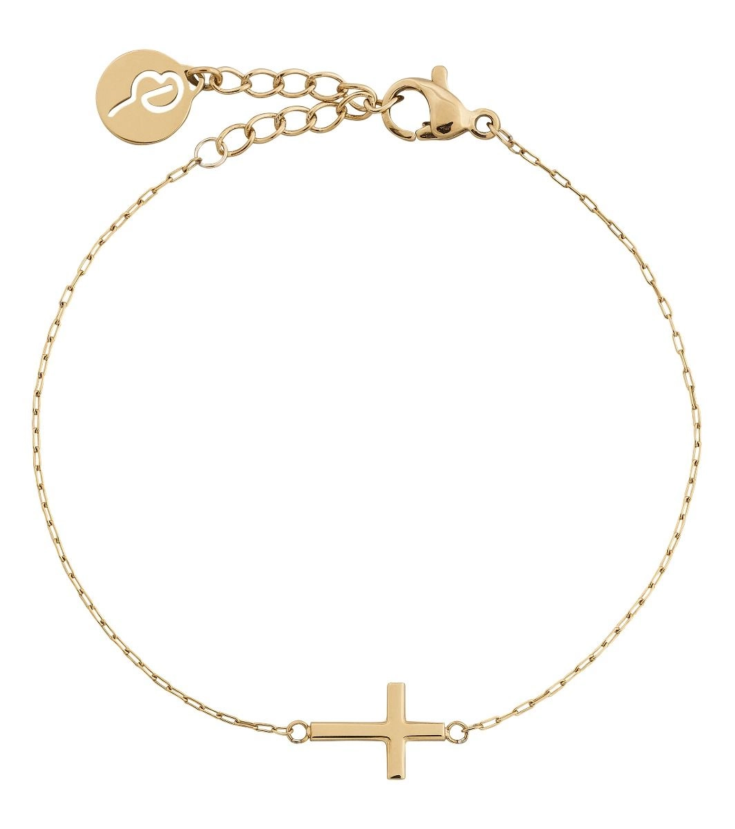 Spirit Cross Bracelet Gold - Edblad - Snabb frakt & paketinslagning - Nordicspectra.se