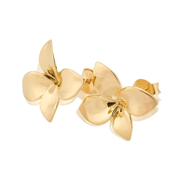 Lily Studs Örhängen Guld