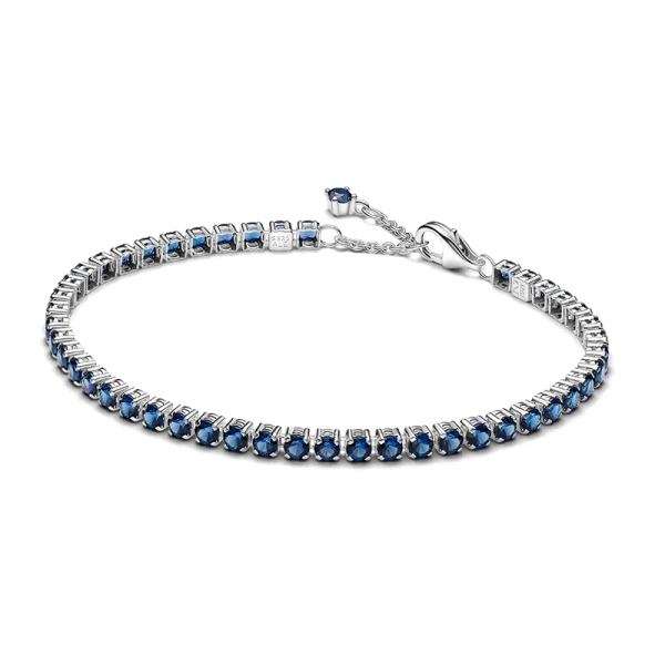 Funkelndes Blaues Tennisarmband - PANDORA - Nordic Spectra