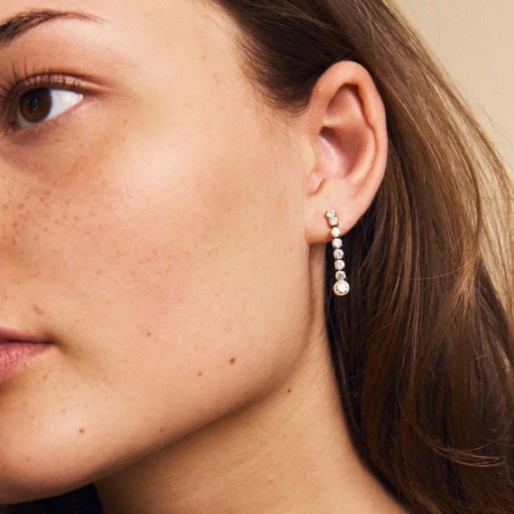 Ritzo Earrings Gold - Edblad - Snabb leverans - Gratis paketinslagning