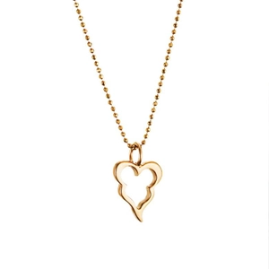 Little Crazy Heart Pendant Gold - Efva Attling - Suuri valikoima & ilmainen lahjapaketointi - Nordicspectra.fi