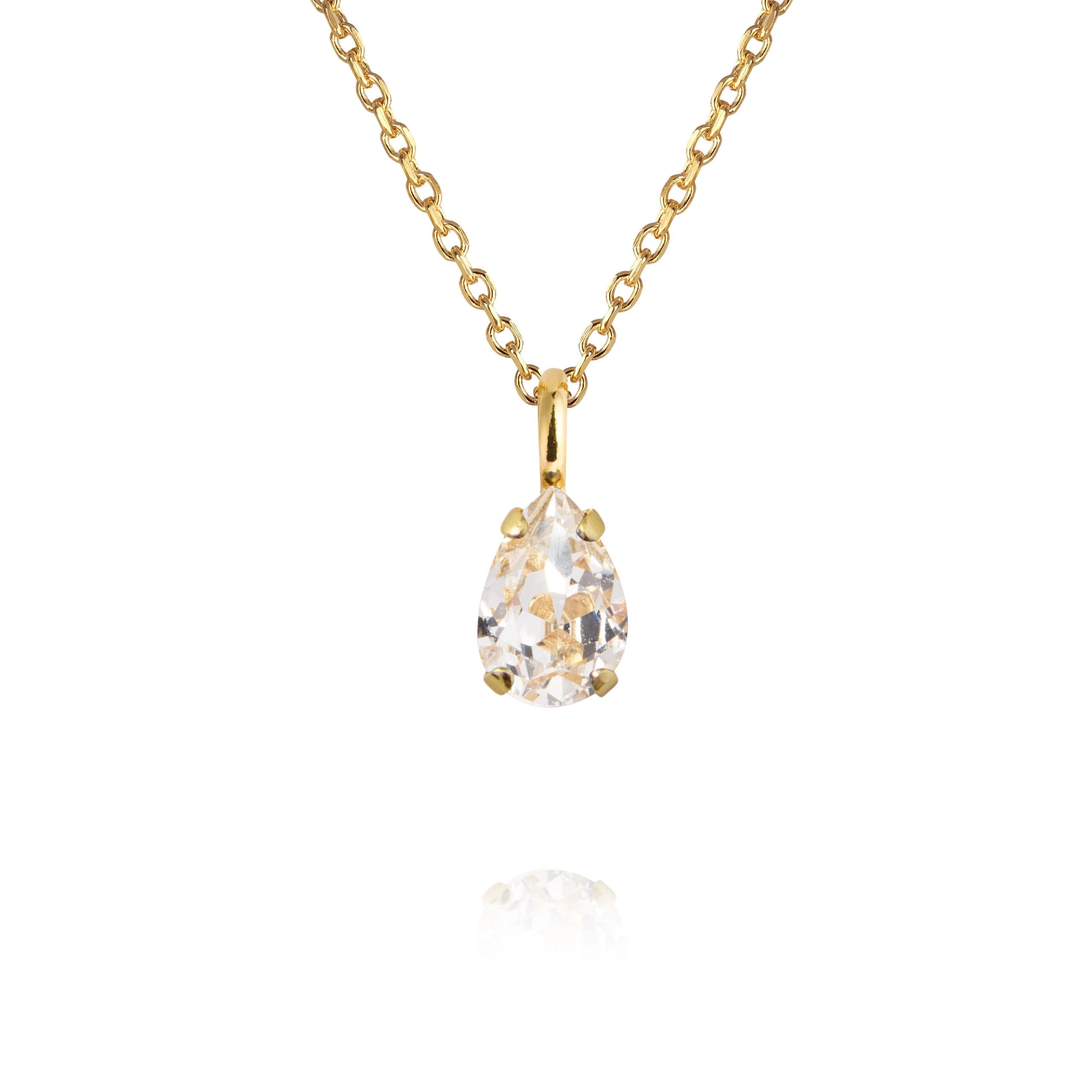Caroline Svedbom - Childhood Birthstone Necklace Gold April