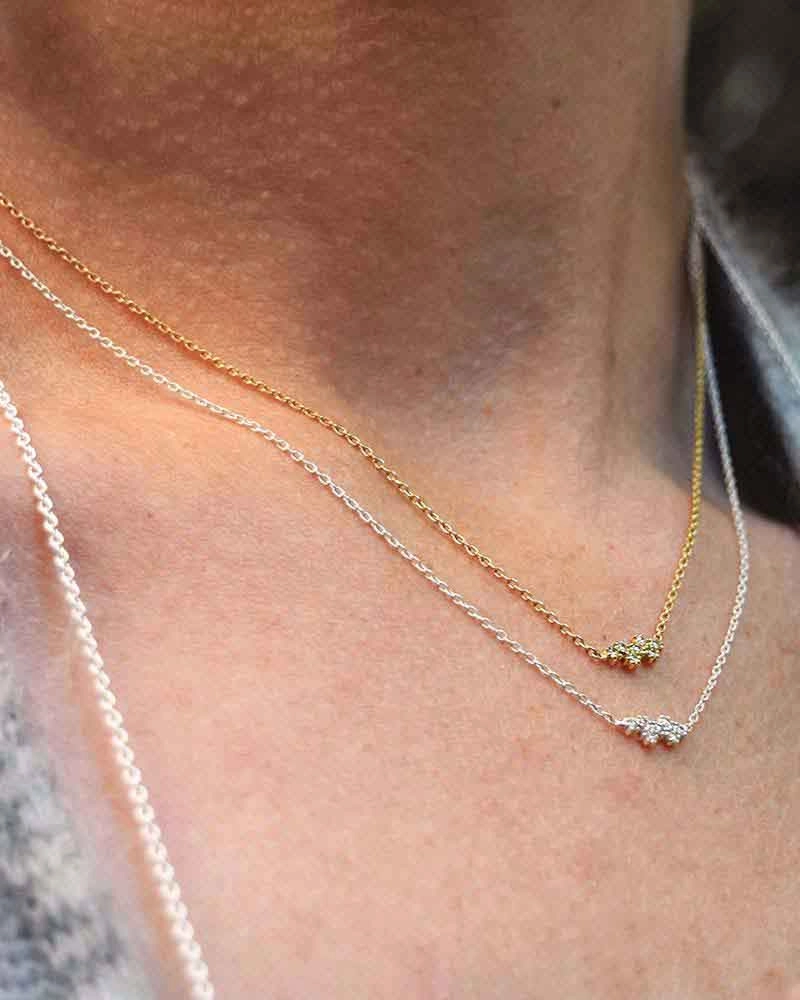 Milky Way Drop Necklace Gold - Drakenberg Sjölin Halsband - Snabb frakt & paketinslagning - Nordicspectra.se