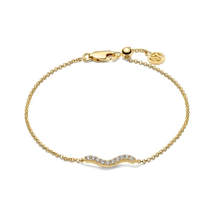 Ellera Waves Armband Guld från Sif Jakobs
