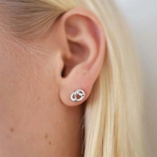 Knot Studs Silver - Sophie By Sophie - Snabb frakt & paketinslagning - Nordicspectra.se