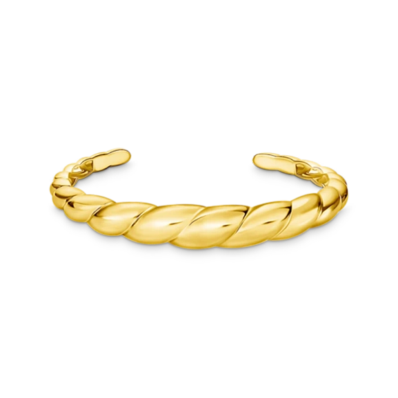 Armreif organische Formen vergoldet - Thomas Sabo - Nordic Spectra