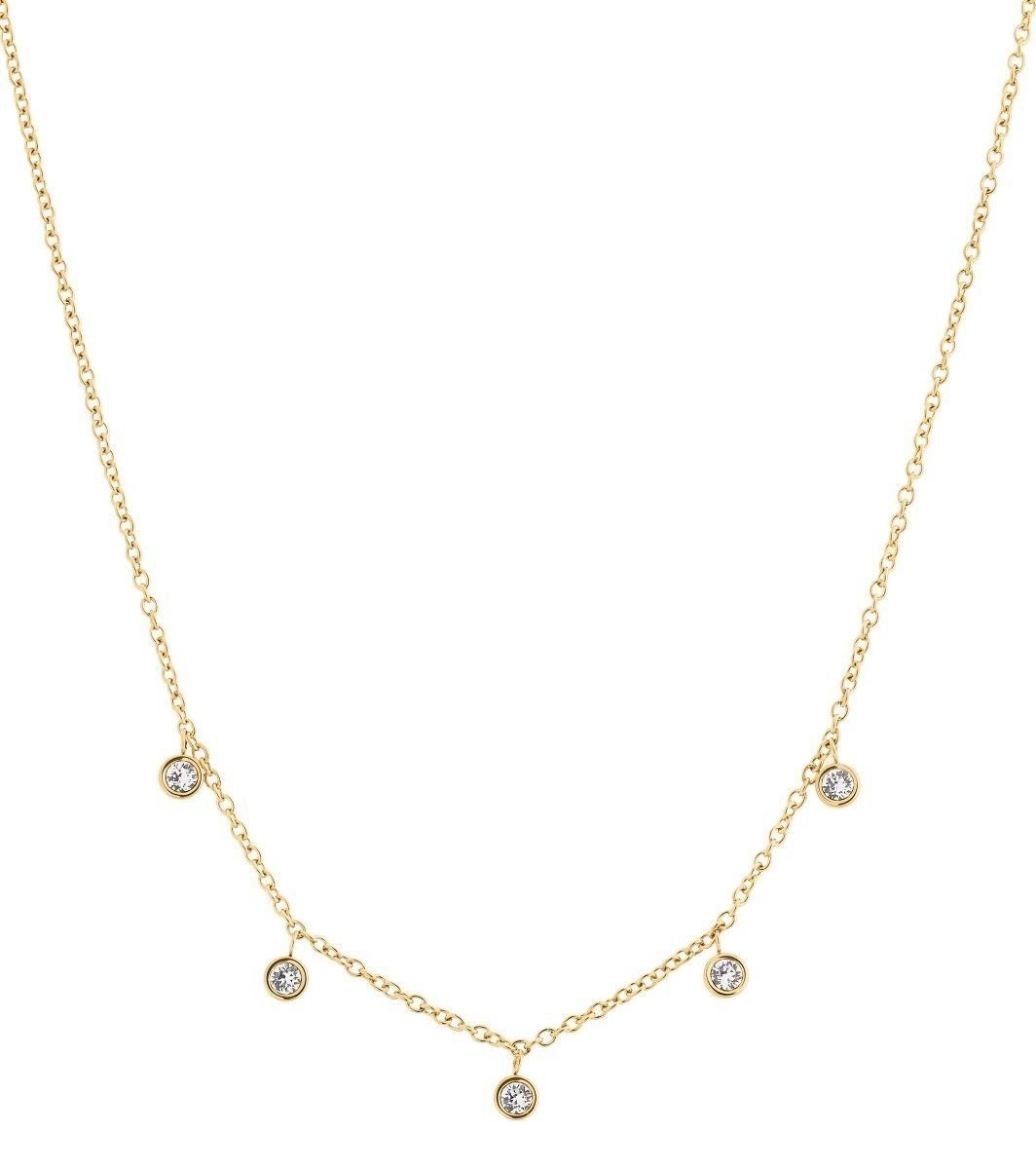 Dew Drop Necklace Multi Gold - Edblad - Snabb frakt & paketinslagning - Nordicspectra.se