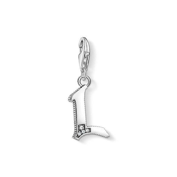 Charm-Anhänger Buchstabe L Silber von Thomas Sabo, Schneller Versand - Nordicspectra.de