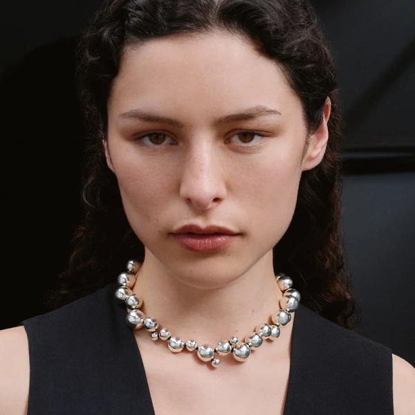 Moonlight Grapes Kraftigt Collier - Georg Jensen - Designsmycken med snabba & trygga leveranser - Nordic Spectra
