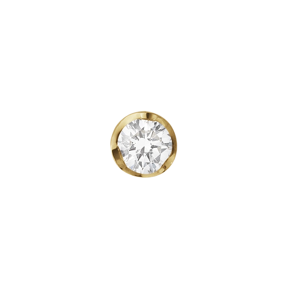 Georg Jensen Signature Diamonds Solitär-Ohrstecker, Einzeln 0.10 ct von Georg Jensen, Schneller Versand - Nordicspectra.de