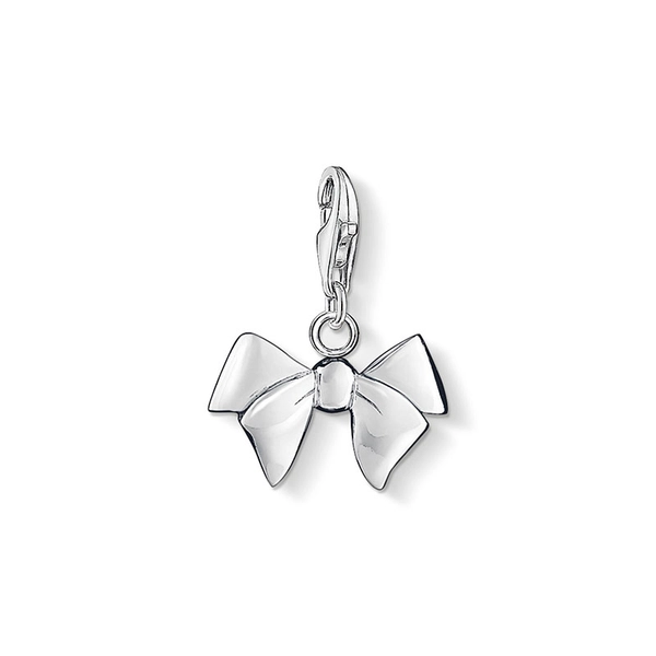 Charm Pendant Bow Silver - Thomas Sabo - Suuri valikoima & ilmainen lahjapaketointi - Nordicspectra.fi
