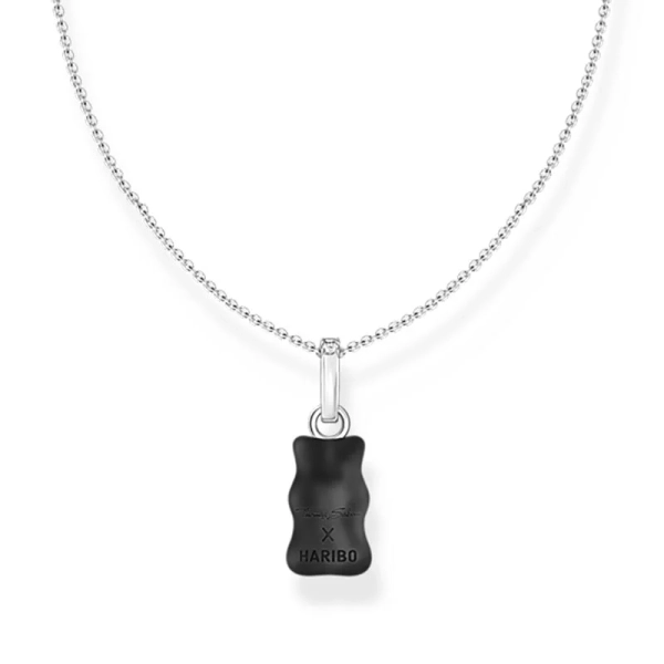 HARIBO Halsband med Svart Gummibjörn - Thomas Sabo - Snabb leverans & paketinslagning - Nordic Spectra