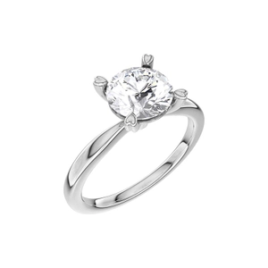 North 024 Lab Grown Diamond White Gold - Wedding & engagement rings - Schalins - Scandinavian design - Nordic Spectra