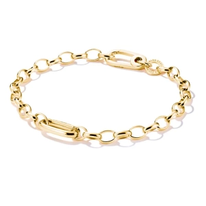 Charm-Armband mit einem Connect Link vergoldet - Thomas Sabo - Nordic Spectra