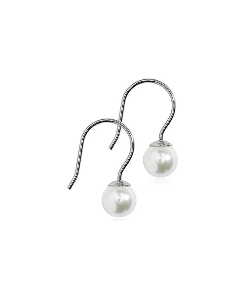 Blomdahl - NT Mini Pendant Pearl 6 mm White