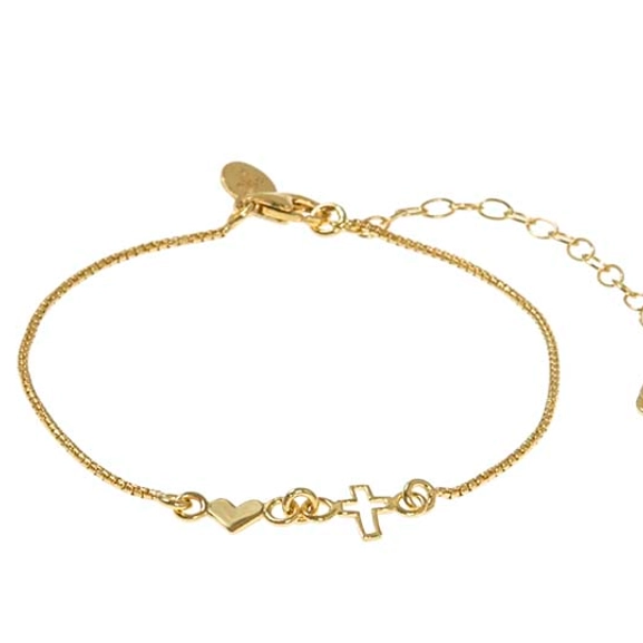Trust Bracelet Gold -CU Jewellery - Snabb frakt & paketinslagning - Nordicspectra.se
