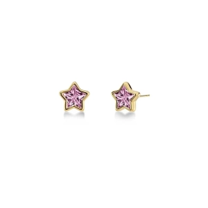 Star Sparkle Studs Kids Pink Gold - Edblad - Snabb leverans - Gratis paketinslagning