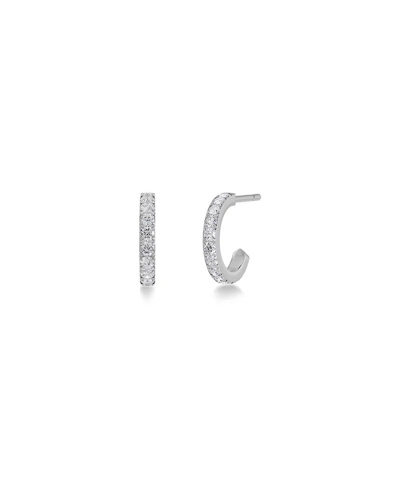 Glow Earrings Mini Silver