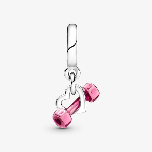 Hantel & Herz Charm-Anhänger von PANDORA, Schneller Versand - Nordicspectra.de