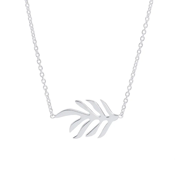 Autumn Leaf Single Necklace - Drakenberg/Sjölin Halsband- Snabb leverans & paketinslagning - Nordic Spectra