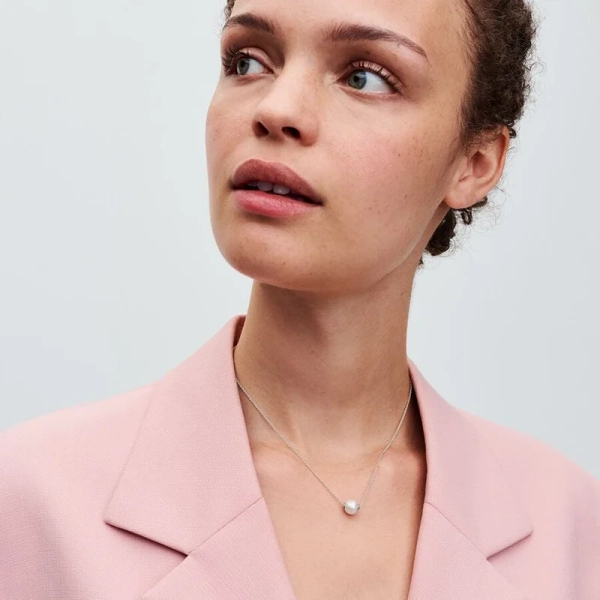 Behandelte Süßwasserzuchtperle Collier-Halskette - PANDORA - Nordic Spectra