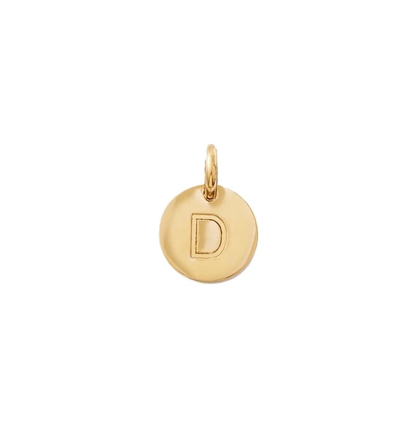 Edblad Alphabet Charm A-Ö Gold halsband herr – bild 8