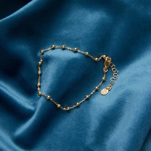 Flow - Gold Armband von Sofia Wistam, Schneller Versand - Nordicspectra.de