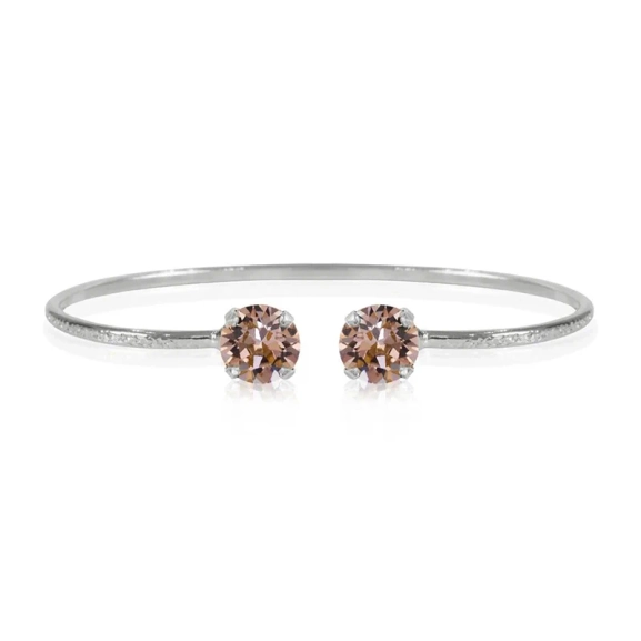 Classic Petite Bracelet Rhodium Vintage Rose - Caroline Svedbom - Nopea toimitus ja lahjapakkaus - Nordic Spectra