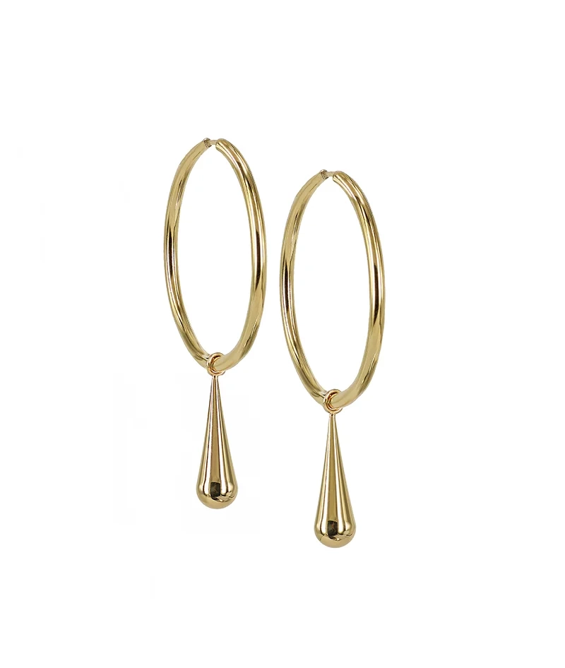 BELLA Big Hoops Guld - Astrid & Agnes - Nordic Spectra