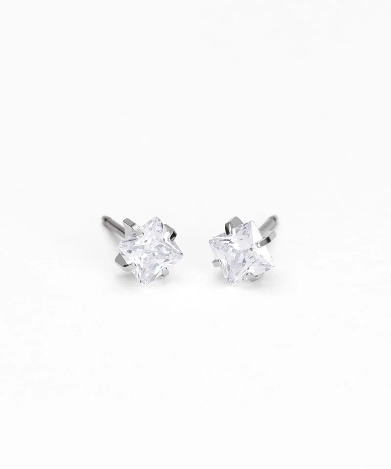 Blomdahl - ST Tiffany Edge 5 mm CZ White